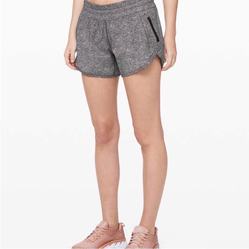 EUC Lululemon Tracker Short V *  4”